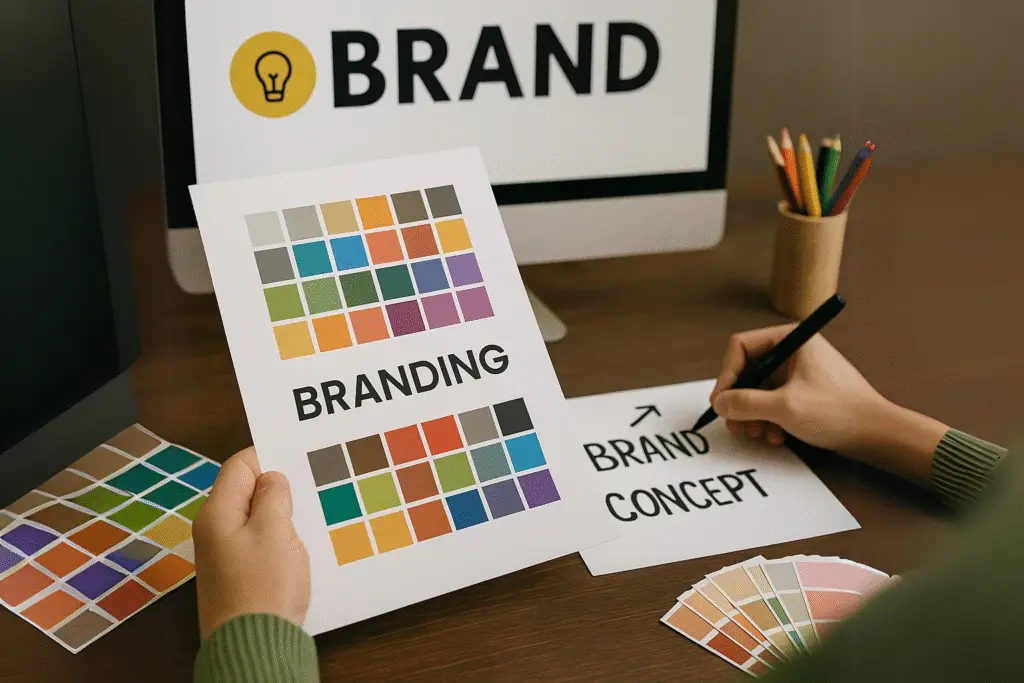 Branding en huisstijl Ritmeester Media